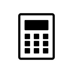 Poster - Calculator icon. Accounting and calculation symbol. Vector.