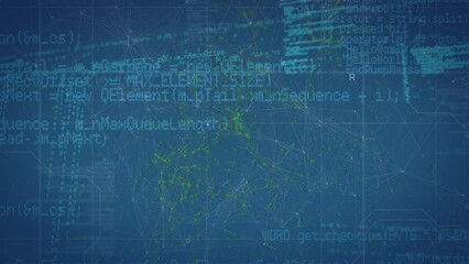 Poster - Animation of data processing over molecules and constellations
