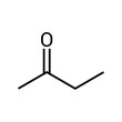 © Zizo - chemical structure of Butanone (C4H8O)