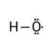 chemical structure of Hydroxyl radical (HO)