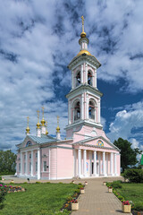 Wall Mural - Church of the Ascension of the Lord in Kimry, Tver Oblast, Russia. The church was built in 1813-1829.