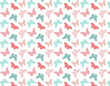 © miss LEMON - Pattern. Butterflies. Color pattern from different butterflies. Vector butterfly seamless repeat pattern design background.