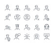 © Aleksey - Person icons set