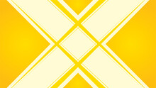 Abstract Yellow Kaleidoscope Triangle And Lines Pattern Background.