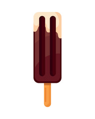 Poster - chocolate ice cream stick