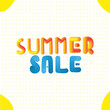 © Shagufta - Summer Sale 3d Text Typography Design Summer sale advertisement design template for social media