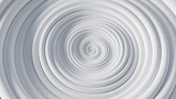 Fototapeta Do przedpokoju - Abstract template of white circular waves