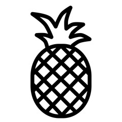 Wall Mural - Pineapple Icon