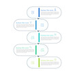 © Krittapol - Modern infographic Timeline template can be used for workflow layout, diagram, number options, web design. Infographic business concept with 5 option, parts, steps or processes.