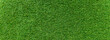 © Jirawatfoto - Panorama of green artificial turf flooring texture