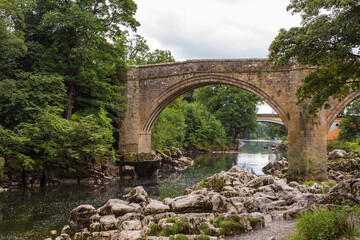 Wall Mural - Devils Bridge over the River Lune in Kirkby Lonsdale, Cumbria, England, UK.