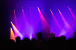 © Melinda Nagy - stage lights at live concert music festival