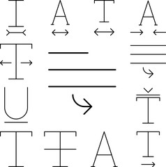 Poster - align, bottom, format, right icon in a collection with other items