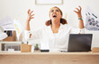 © M Einero/peopleimages.com - Angry, stressed and unhappy finance manager throwing documents and paperwork. Annoyed, irritated and screaming financial boss, leader and woman making a mistake or failing a tax deadline on laptop