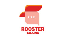 Rooster Talking Logo
