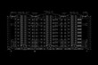 © Free_styler - Multistory building facade, vector architectural technical blueprint