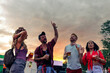 © bernardbodo - Friends dancing at a concert