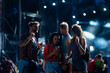 © bernardbodo - Young friends enjoying a music festival