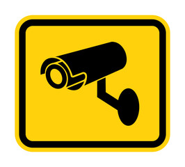 Wall Mural - Video surveillance icon.CCTV camera.