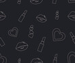 © Christina - Beauty industry seamless pattern