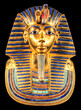 Tutankhamun's golden burial mask