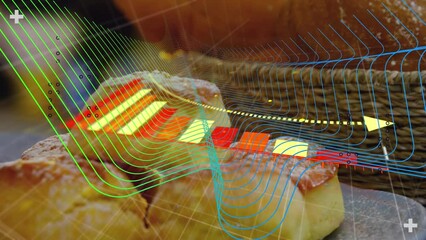 Poster - Animation of graphs over sweet rolls