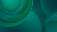Modern Dark Green Abstract Geometric Background Wallpaper Design. Design For Poster, Template On Web, Backdrop, Banner, Brochure, Website, Flyer, Landing Page, Presentation, Certificate, And Webinar