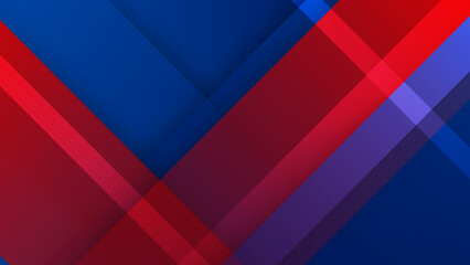 Abstract blue and red background