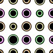 © Tetiana - Summer seamless magic evil eye pattern for fabrics and textiles and packaging and gifts and linens and wrapping