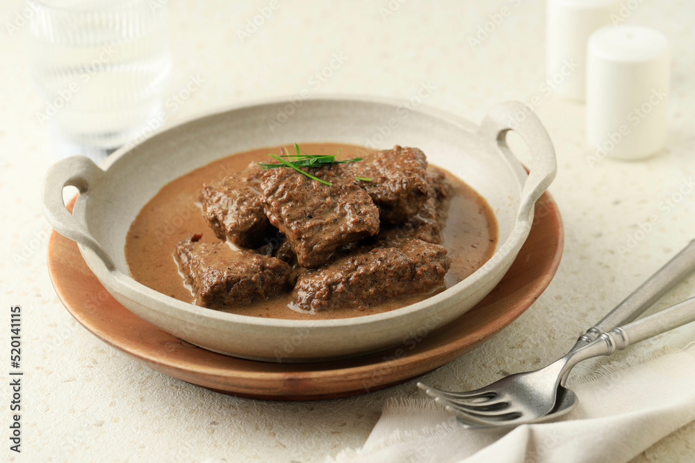 Empal Daging Kelem, Traditional Beef Stew from Central Java, Indonesia ...