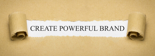 Poster - Create Powerful Brand