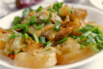 cooked fish on a plate