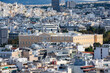 ATHENS, GREECE, 12 DECEMBER 2021 Amazing cityscape of Athens from above