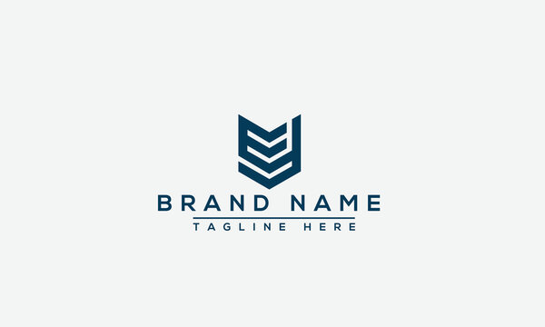Logo design letter EY . Elegant modern. Vector template.