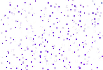 Light Purple vector template with square style.