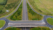 Highway m18, section from Limerick to Ennis view of exit to Ennis, Limerick ,Ireland ,July,23,2022