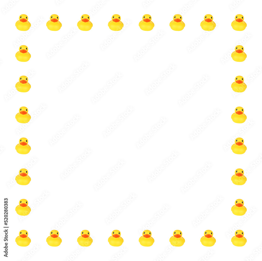 Toy duck border