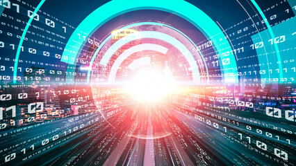 software development, application programming code and tacit computer coding . concept of smart digi
