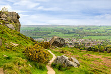 Ilkley Moor And The Cow And Calf Rocks