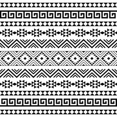 Seamless ethnic and aztec tribal pattern. Background for fabric, wallpaper, card template, wrapping paper, carpet, textile, cover. ethnic style pattern