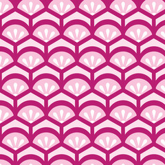 Aufkleber - Hexagon. Seamless pattern background for pabric