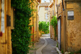 Fototapeta Uliczki - Beautiful streets of Lourmarin village in Provence, France