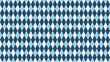 © kaedesyrup - Argyle vector pattern. Blue and grey squares with thin black dotted line. Seamless geometric background for men's clothing, wrapping paper, party.