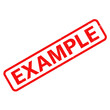 Examples stamp