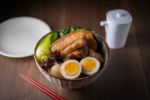 Dongpo Pork With Egg, Chinese Stewed Pork Belly