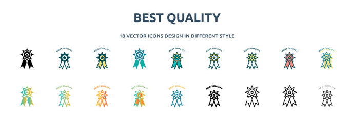 Poster - best quality icon in 18 different styles such as thin line, thick line, two color, glyph, colorful, lineal color, detailed, stroke and gradient. set of best quality vector for web, mobile, ui