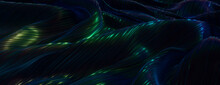 Abstract 3D Liquid Background.