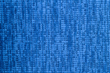 Poster - Close-up of blue texture fabric cloth textile background