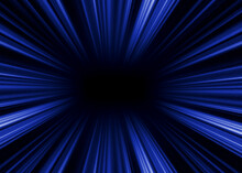 Blue Zoom Abstract Background