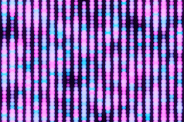 Poster - 3d illustration of a stereo pink stripes . Abstract   glowing   lines pattern